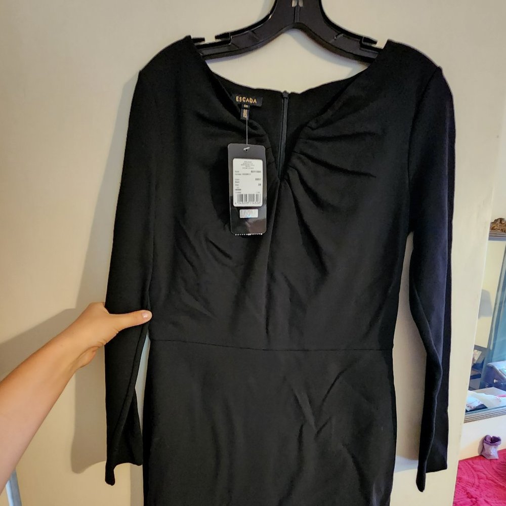 Black Escada Dress Size 38